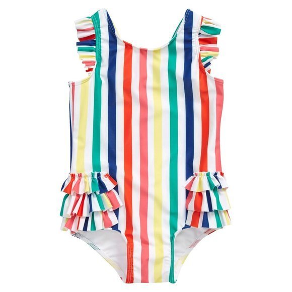 TUCKER + TATE Ruffle One-Piece Swimsuit - 12M - Picture 1 of 2